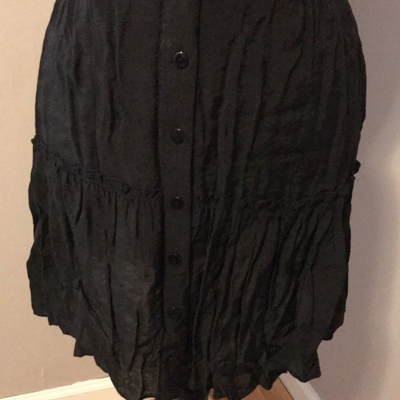 American Rag Victorian lace button down mini dress - Picture 5 of 5